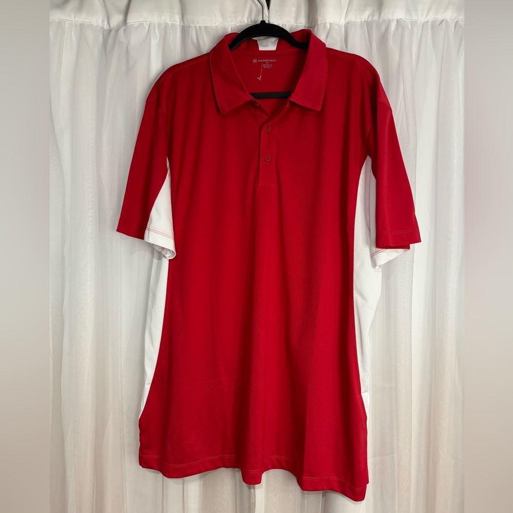 NWOT Harriton Men’s XL golf shirt